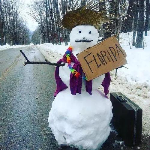 娱乐吃瓜酱堆雪人